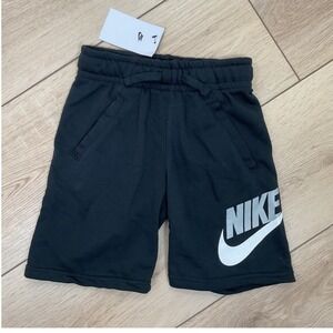 Nike Kids'‎ Shorts Black Drawstring Athletic Casual Activewear XS